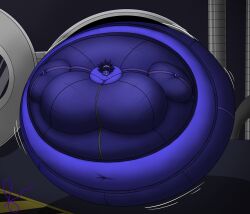 1girls ass_expansion belly_expansion big_ass big_belly big_breasts blue_skin blueberry_inflation breast_expansion breasts cleavage expansion female immobile inflation jinglevellrock navel spherical_inflation sunken_head sunken_limbs tagme track_jacket track_pants track_suit