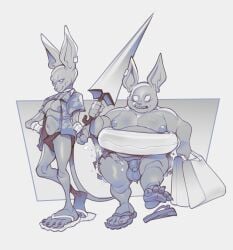 beerus from dragon ball by submarine screw