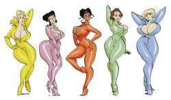 5girls big_ass big_breasts big_thighs breasts caramel_(lupin_iii) chinjao_(lupin_iii) curvaceous curvy curvy_figure digital_media_(artwork) female g.i.r.l_squad hips hourglass_figure huge_ass huge_breasts huge_thighs large_ass large_breasts large_thighs lasagna_(lupin_iii) legs lupin_iii lupin_iii:_the_legend_of_the_gold_of_babylon mature mature_female saranda_(lupin_iii) slb slim_waist thick thick_hips thick_legs thick_thighs thighs voluptuous waist wide_hips wide_thighs zakskaya_(lupin_iii)