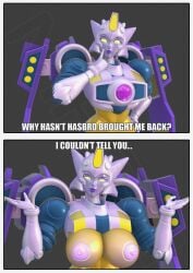 3d ass breasts female fembot giantess machine machine_girl madkatz8 nipples robot robot_girl thunderblast transformer transformers