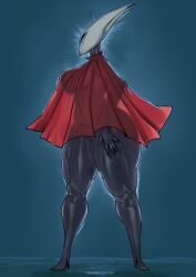 1girls 2_horns alternate_body_type alternate_breast_size arthropod artist_name big_ass big_breasts big_butt black_body black_skin breasts bubble_ass bubble_butt bug bug_girl female female_only hollow_knight hollow_knight:_silksong hornet_(hollow_knight) large_ass large_breasts large_butt silksong team_cherry thedarkzircon