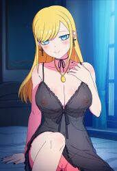 1girls 2d ai_assisted ai_generated alice_lendrott anime anime_style areolae aroused babydoll bedroom blonde_hair blue_eyes blush breasts curtains earrings execro female hi_res highres indoors long_hair maid male male_pov manor night nightgown nipples novelai pink_nipples pov pussy request requested see-through see-through_clothing shinigami_bocchan_to_kuro_maid solo solo_female solo_focus straight_hair uncensored vagina window