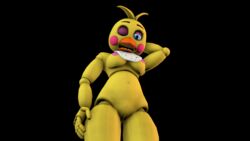 3d accurate_art_style animatronic avian beak bird bottomless breasts five_nights_at_freddy's five_nights_at_freddy's_2 nipples pussy robot solo source_filmmaker toy_chica_(classic) toy_chica_(fnaf)