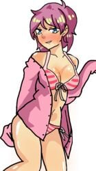 bikini pink_bikini pink_hair seraphina_(unordinary) toastyp unordinary webtoon