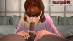 1boy 1girls 3d 69_position animated artist_name blowjob brown_hair dark-skinned_male dark_skin eyeshadow fellatio female friday_the_13th friday_the_13th:_the_game interracial light-skinned_female light_skin long_hair male moaning nude nude_male penis pink_topwear sound superdraco3d tiffany_cox video watermark