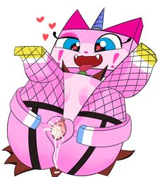 absurd_res anthro bodily_fluids cum cum_in_pussy cum_inside domestic_cat felid feline felis female feral foxart950 genital_fluids genitals hi_res lego male male/female mammal princess_unikitty pussy solo the_lego_movie unikitty unikitty!