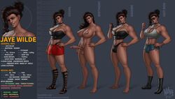 1futa amazon aviator_sunglasses big_breasts big_penis boots bulge character_profile character_sheet chart choker cleavage collar corset dark-skinned_futanari dark_hair english_text fist futa_only futanari gladiator_sandals hair_bun hand_on_hip jaye_wilde jayewilde key large_balls large_breasts large_bulge large_penis larger_futanari long_hair looking_at_viewer muscles muscular_female muscular_futanari natniq necklace nipples no_makeup nude open_toe_shoes original_character oufits outfit_variant penis pose posing profile purple_eyes sandals short_shorts skirt smirk smirking studded_collar sunglasses tall tan_skin tank_top text thick_legs thick_thighs thong tied_hair tinted_eyewear unbuttoned_shorts veiny_penis