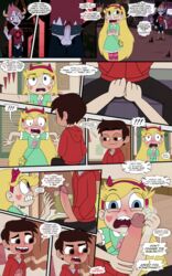 broshogun1 comic disney disney_channel female huge_cock male marco_diaz sex_slave star_butterfly star_vs_the_forces_of_evil straight_hair tiny_penis tom_lucitor