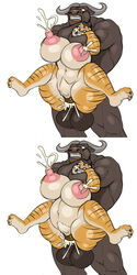 ahe_gao alternate_version_available anthro anthro_on_anthro balls barefoot belly_bulge big_breasts bovine breasts busty cattle clenched_teeth cum cum_in_pussy cum_inflation cum_inside curvy deep_penetration dubious_consent edit erect_nipples erection excessive_cum feline female fucked_silly headlock horn huge_ass huge_breasts inflation interspecies lactation male mammal milk moaning monster muscular_female naughty_face nipples nude orgasm penetration penis plain_background rampage0118 rape rough_sex screaming seductive sex sleeper_hold spread_legs spreading stomach_bulge straight thick_penis thick_thighs third-party_edit tiger uncensored vaginal_penetration voluptuous water_buffalo wide_hips