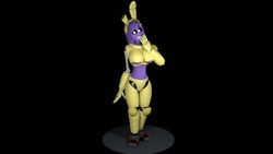 3d 3d_(artwork) five_nights_at_freddy's fnaf laughing midriff nightbotgrey purple_guy purple_guy_(fnaf) rule_63 solo solo_female springtrap springtrap_(fnaf) tagme wendy_afton william_afton