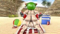 3d 3d_(artwork) 5_fingers alien amy_rose blueapple breasts cosmo_the_seedrian cum cum_in_pussy cum_inside female fingers furry futanari green_eyes green_hair half-closed_eyes hedgehog mating_press penis pink_hair sonic_(series) tan_body