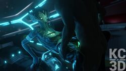 1boy 1girls 3d animated banshee_(warframe) banshee_soprana cum cum_in_pussy cum_inside cum_on_breasts cum_on_face human human_on_robot human_penetrating kc3d male/female monster monster_girl robot robot_girl sound straight tagme vaginal_penetration video warframe