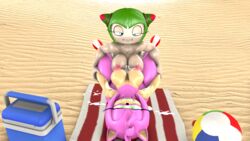 3d 3d_(artwork) 5_fingers alien amy_rose blue_eyes blueapple breasts cosmo_the_seedrian cum cum_in_pussy cum_inside endured_face eyelid_twitch female fingers furry futanari green_eyes green_hair half-closed_eyes hedgehog orgasm orgasm_face penis pink_hair sonic_(series) tan_body