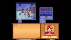 1girls alex_(stardew_valley) animated blargsnarf cheating_wife deep_blowjob deepthroat female human jodi_(stardew_valley) male milf oral stardew_valley surprised