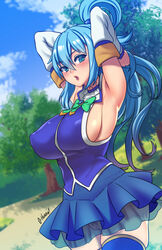 aqua (konosuba) from kono subarashii sekai ni shukufuku wo! by oppaihobby