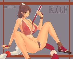 arutoya female female_only human king_of_fighters mai_shiranui snk solo tagme