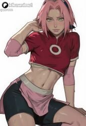ai_generated naruto_(series) naruto_shippuden sakura_haruno