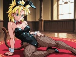 ai_generated ass breasts bunny_costume bunny_ears bunnysuit censored dragon_ball dragon_ball_super dragon_ball_z gine gold_hair medium_ass medium_breasts medium_thighs monkey_tail saiyan saiyan_armor saiyan_female saiyan_girl saiyan_tail saiyan_woman sexy sexy_body sexy_female sexy_pose super_saiyan thighs voluptuous voluptuous_female white_skin wounded yellow_hair