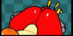 1futa animated furry futanari green_body green_skin lucy_swallows motobug no_sound red_body robot snake snake_girl sonic_(series) sonic_the_hedgehog_(series) superiorfox tagme video