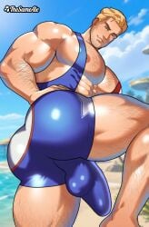 aledraws19 ass bara beach big_ass big_butt blonde_hair bubble_ass bubble_butt bulge butt captain_america captain_america_(marvel_rivals) dat_ass dat_butt fat_ass fat_butt gay huge_ass huge_butt large_ass large_butt male male_only marvel marvel_rivals muscular muscular_male round_ass round_butt showing_ass solo summer thick_ass thick_butt