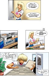 blonde_hair breasts dcmatthews female hair long_hair tetsuko