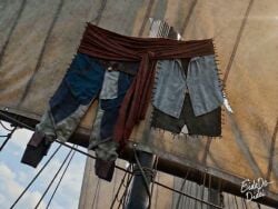 1boy 1girls ai_generated ass assassin's_creed_(series) breasts comedy dialogue earrings edward_kenway eidedodidei female funny large_breasts lucy_baldwin male nipples nude outdoors pirate pussy sails self_upload ship short_hair shorter_than_30_seconds smile sound tagme video video_game_character voice
