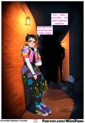 ai_generated alley asphyxiation bbc bbc_slave blacked brick_wall comic comic_panel corruption dark-skinned_male domination english_text enjoying_rape exhausted female gender_transformation genderswap green_eyes interracial interracial_sex leaning_against_wall looking_back male mimipaws mind_control mistaken_for_male night non-consensual qos queen_of_spades raceplay rape shadow_figure short_hair silhouette sissy speech_bubble standing sweat sweatdrop tired tomboy