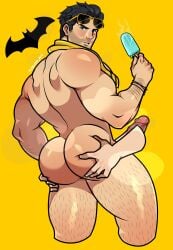 ass bara batman batman_(bruce_wayne) big_ass big_butt bruce_wayne bubble_ass bubble_butt butt dat_ass dat_butt dc dc_comics fat_ass fat_butt fortnite gay grabbing_ass huge_ass huge_butt ice_cream javito_art large_ass large_butt looking_back male male_only muscular muscular_male round_ass round_butt thick_ass thick_butt