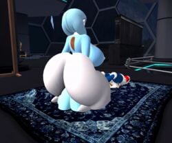 3d animated aqua_(zer0264) ass bbw big_ass big_butt breasts facesitting gardevoir huge_ass huge_butt hyper hyper_ass hyper_butt pokémon_(species) pokemon pokemon_(species) secondlife shiny thick_thighs zer0264 zero264