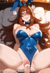1boy 1girls ai_generated ass ass_grab belliora big_ass big_breasts blush breast_grab breasts brown_hair closed_mouth clothes clothing cum cum_in_pussy cum_on_breasts cute cute_face duo exposed_breasts female female_focus female_on_top green_eyes large_ass large_breasts light-skinned_female light_skin long_hair looking_at_viewer male mei_terumi naruto naruto_(series) naruto_shippuden nipples penis penis_in_pussy pink_nipples pussy sexy sexy_body sexy_female terumi_mei younger_female