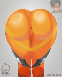 1girls arms_behind_back ass ass_focus ass_up bending bending_forward bending_over bent_over big_ big_ass big_butt big_hips brown_hair curvy erinnira face_down_ass_up female giant_ass heart heart_shaped_ass huge_ass huge_butt latex leggings lena_oxton overwatch overwatch_2 praise_da_booty_(meme) pussy pussy_lips shiny_clothes solo solo_female solo_focus suit thick thick_ass thick_thighs tight_clothing tight_fit tracer