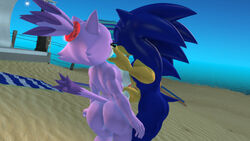 3d anthro beach blaze_the_cat blue_body blue_hair domestic_cat forehead_jewel furry futanari gem handjob hedgehog male masturbation purple_hair sega smile sonic_(series) sonic_the_hedgehog sonicthebitch