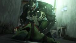 2boys 3d anal animated anthro cum cum_inside cum_on_body excessive_cum fortnite furry gay hybrid_(fortnite) male male_only marvel marvel_comics no_sound smooth_skin venom venom_(marvel) video