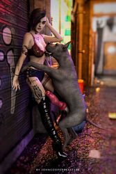judy alvarez from cyberpunk 2077 by johncooperbeast3dx