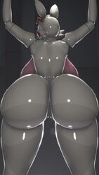 2021 3d 3d_(artwork) absurd_res animatronic anthro ass big_ass big_breasts bowtie breasts completely_nude conditional_dnp curvy curvy_female curvy_figure dat_ass digital_media_(artwork) female female_only five_nights_at_freddy's five_nights_at_freddy's_2 fox fox_ears fox_girl fox_humanoid glistening glistening_body hi_res huge_ass huge_breasts mangle_(fnaf) nude nude_female pink_body pussy robot robot_humanoid solo thatblackcopfromdawnofthedead thick_thighs thighs white_body wide_hips