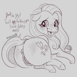 Fluttershy (Mlp) Rule 34 Image