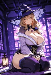 Lisa (Genshin Impact) Rule 34 Image