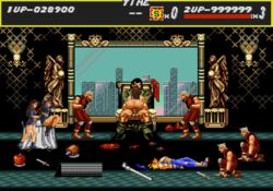 animated ass axel_stone bad_end betrayal blaze_fielding cowgirl_position game_over game_over_screen gif lisa_(streets_of_rage) mona_(streets_of_rage) mr._x_(streets_of_rage) pixel_art sex slap sprite streets_of_rage sweat sweatdrop tagme teramussa