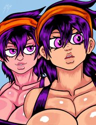 big_breasts jojo's_bizarre_adventure metallic_might narancia_ghirga rule_63 vento_aureo