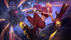 breasts league_of_legends league_of_legends:_wild_rift lunar_beast_miss_fortune lunar_new_year lunar_revel_series miss_fortune richtofen