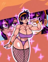 big_breasts jojo's_bizarre_adventure metallic_might narancia_ghirga rule_63 thick_thighs vento_aureo