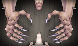 2020 2boys 5_fingers animatronic anthro balls ballsack barely_visible_balls brown_body claws demondoggodamien digital_media_(artwork) disembodied_hands disembodied_penis domination duo english_text erection fazbear_fanverse feet fingers first_person_view five_nights_at_candy's five_nights_at_candy's_3 foreskin foreskin_folds gay genitals hand_fetish human human_on_anthro humanoid_genitalia humanoid_hands humanoid_penis intact interspecies machine male male/male male_domination male_only male_pov mammal metal_bar monster monster_rat_(fnac3) murid murine nude_male partial_male partially_retracted_foreskin paws penile penis rat reaching_towards_viewer retracted_foreskin robot rodent scary scrotum shaved_crotch signature size_difference smooth_penis standing submissive submissive_male teasing testicles text toes uncut video_games what