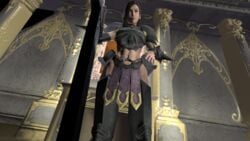 1girls 3d abs armor black_hair canastus curvy female final_fantasy final_fantasy_vii final_fantasy_vii_remake hips human mammal pinup red_eyes solo solo_female source_filmmaker sword tagme thighs tifa_lockhart