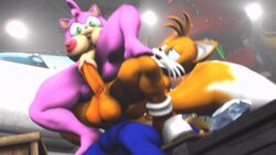 1girls 2boys 3d amy_rose anal anal_sex animated anthro anus balls big_ass big_balls big_breasts big_penis bisexual blue_eyes breasts burstingseas female female_penetrated furry gif green_eyes male male_penetrated male_penetrating male_penetrating_female male_penetrating_male nipples penis pink_fur pussy sex shatteredshor short_playtime sonic_(series) sonic_the_hedgehog source_filmmaker tail tails threesome trio yellow_fur