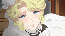 animated ass bed blonde_hair blue_eyes cameltoe erection female handjob huge_ass looking_at_viewer maid maria_(victoria_maid_maria_no_hoshi) penis victoria_maid_maria_no_hoshi