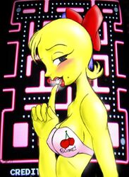 kenshin_the_wanderer lipstick ms._pac-man pac-man_(series) tagme