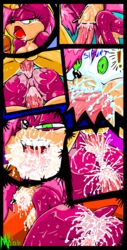 anthro comic cum fellatio female fur hedgehog male mammal monkeyxflash multiple_males oral sex sonia_the_hedgehog sonic_(series) sonic_underground straight uncensored