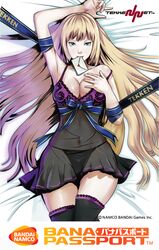 alluring blonde_hair blue_eyes bra emilie_de_rochefort female lingerie namco panties pass_port passport see_through tekken tekken_tag_tournament_2 underwear voluptuous