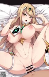 mythra from nintendo by ddangbi