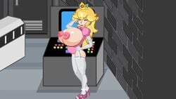 1girls animated anus areolae ass bent_over big_breasts blonde_hair blue_eyes bob-omb breasts crown earrings elbow_gloves female female_penetrated goomba hair high_heels huge_breasts looking_at_viewer male male_penetrating male_penetrating_female mario_(series) nintendo nipples penis playshapes presenting presenting_hindquarters princess_peach pussy royalty sex stockings super_mario_bros. tagme thighhighs vaginal vaginal_penetration video